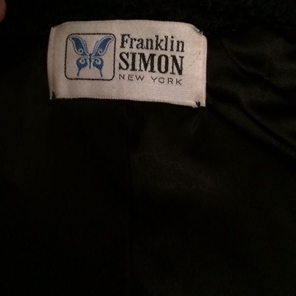 Classy Vintage 40's/50's Franklin Simon Fur Jacket Coat Fits like a Medium - Picture 4 of 4